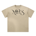 Hand-Frayed Sunfade Paint Splatter T-Shirt