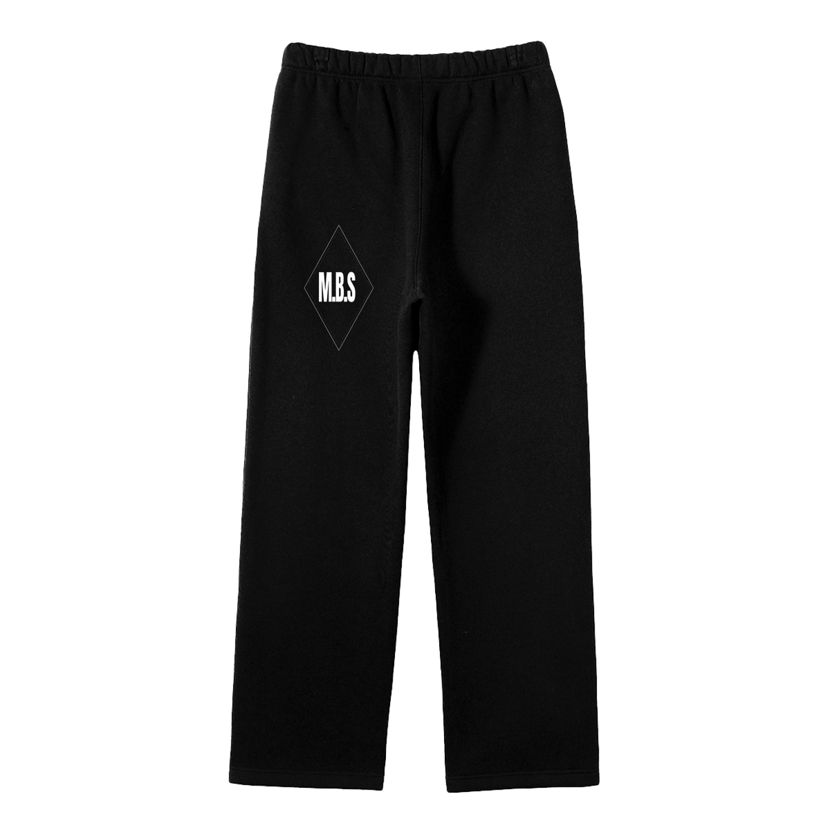 Unisex Solid Color Fleece Straight Leg Pants