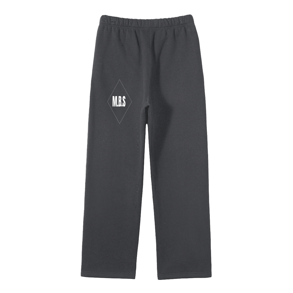 Unisex Solid Color Fleece Straight Leg Pants