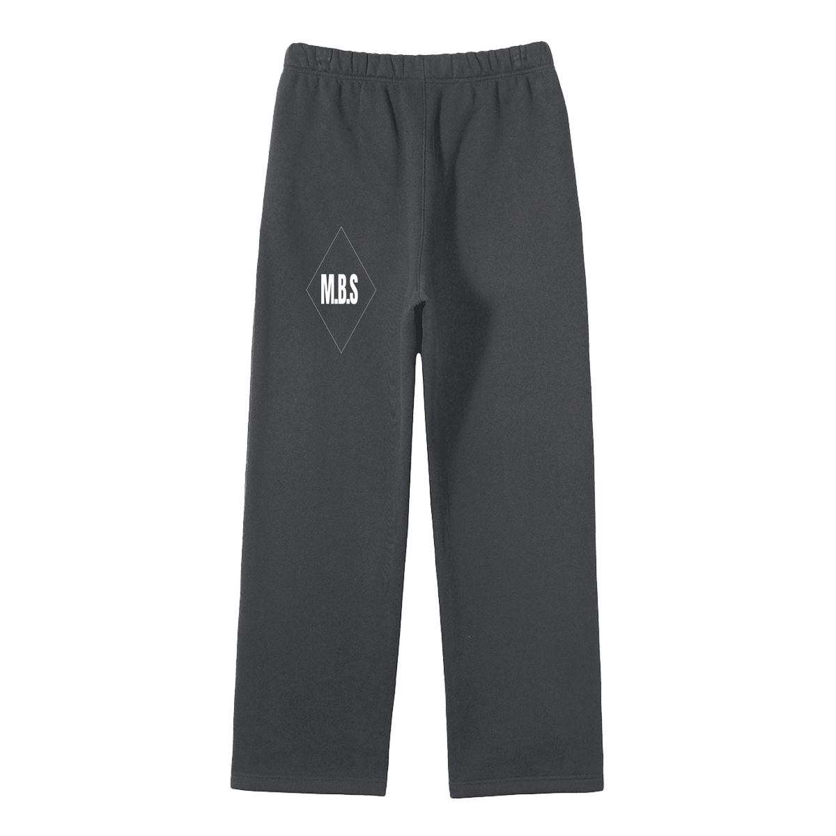 Unisex Solid Color Fleece Straight Leg Pants