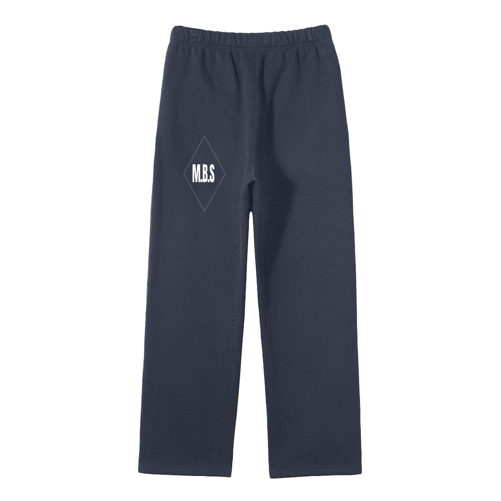 Unisex Solid Color Fleece Straight Leg Pants