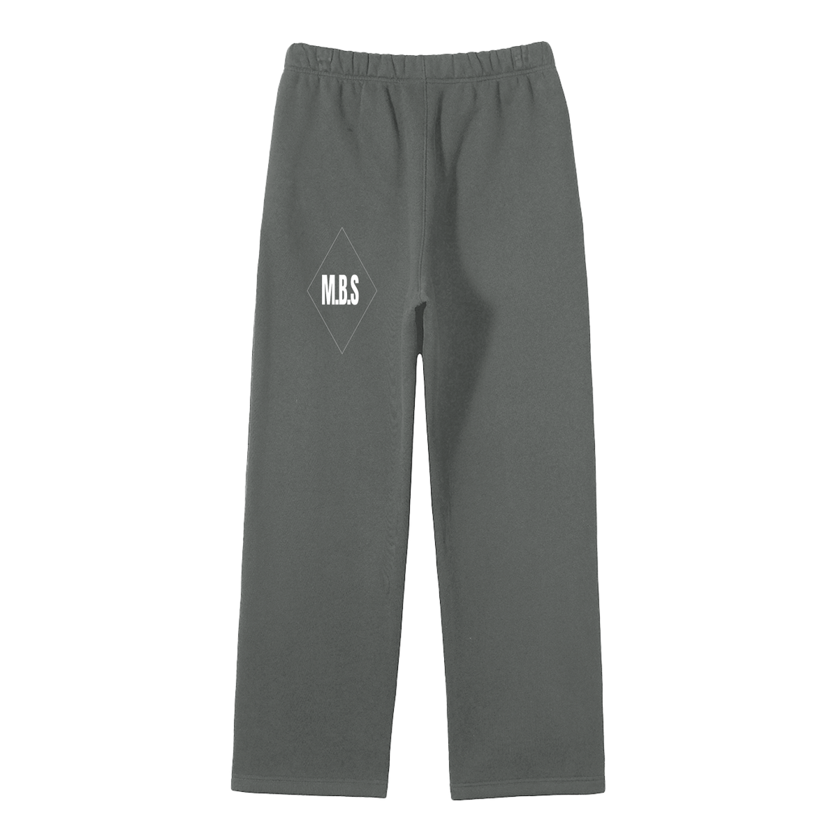 Unisex Solid Color Fleece Straight Leg Pants