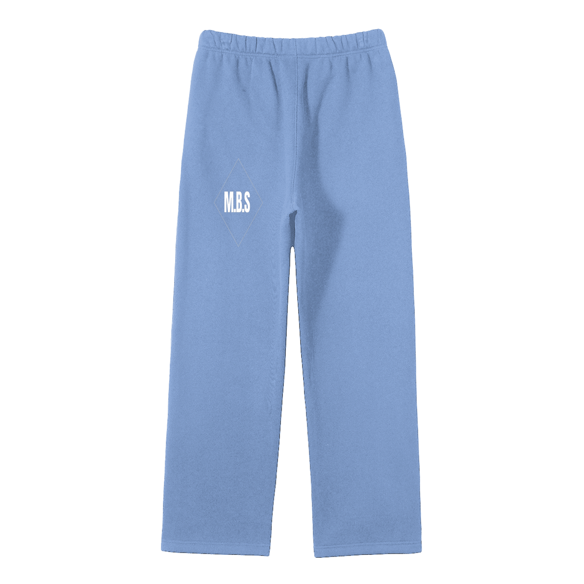 Unisex Solid Color Fleece Straight Leg Pants