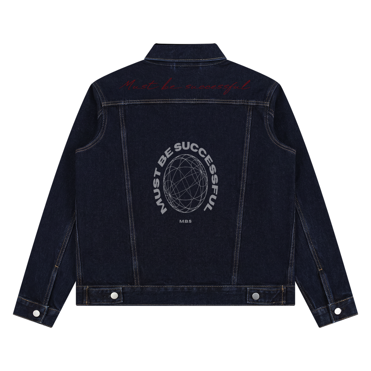 Unisex Vintage Wash Denim Jacket