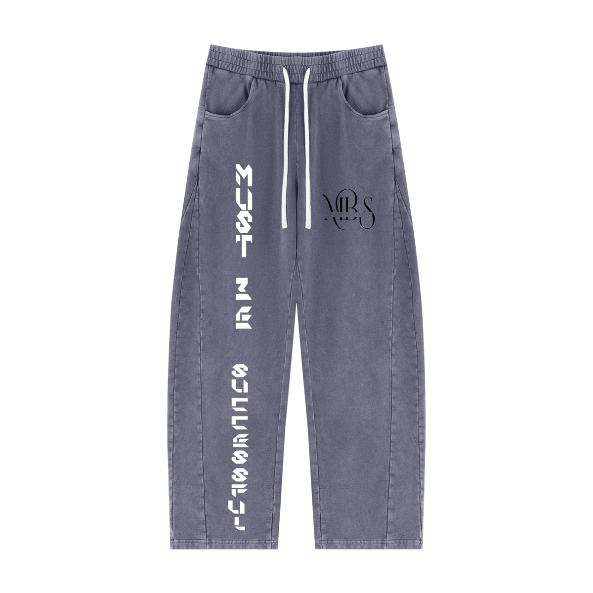 Unisex Mineral Wash Barrel Sweatpants