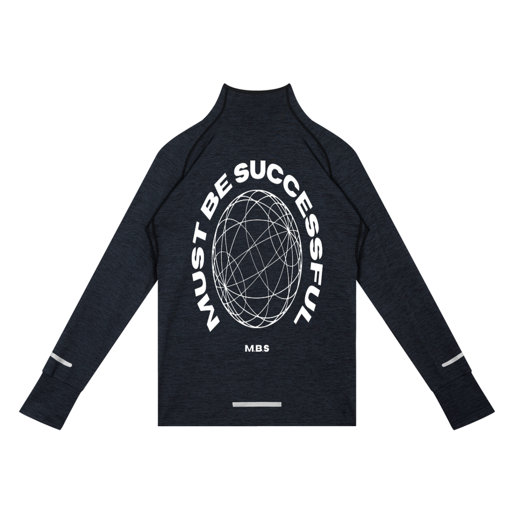 Men's Quarter-Zip Raglan Training T-Shirt