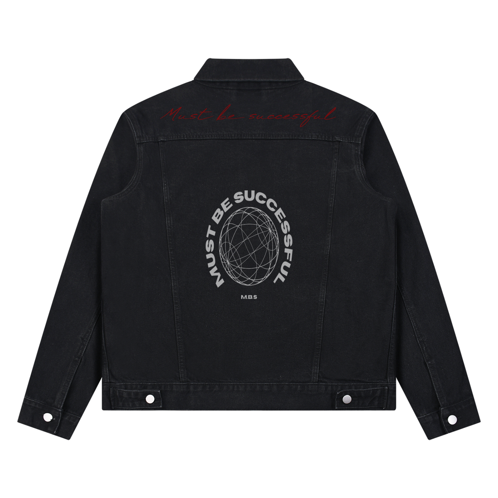 Unisex Vintage Wash Denim Jacket
